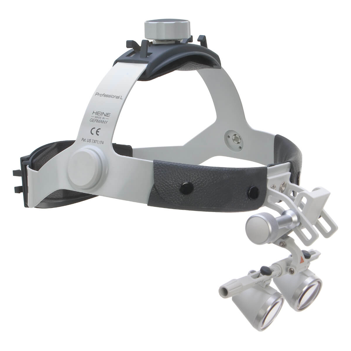 HEINE Optotechnik HEINE HR 2.5x High Resolution binocular loupes on Professional L headband Without splash protection 520 mm