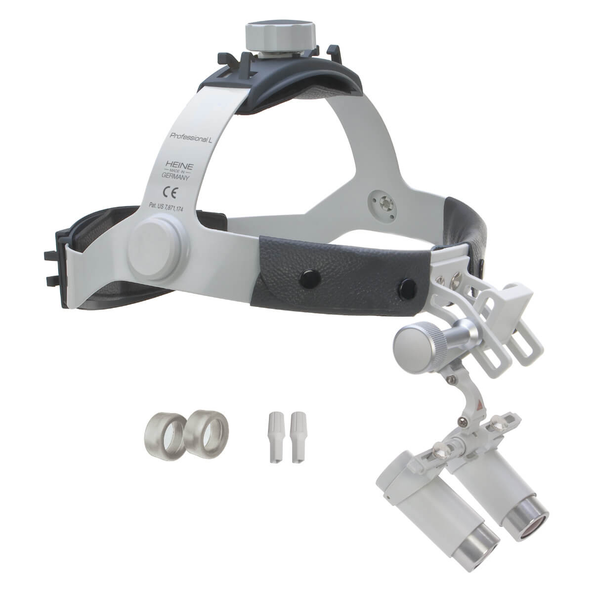HEINE Optotechnik HEINE HRP binocular loupes on Professional L headband
