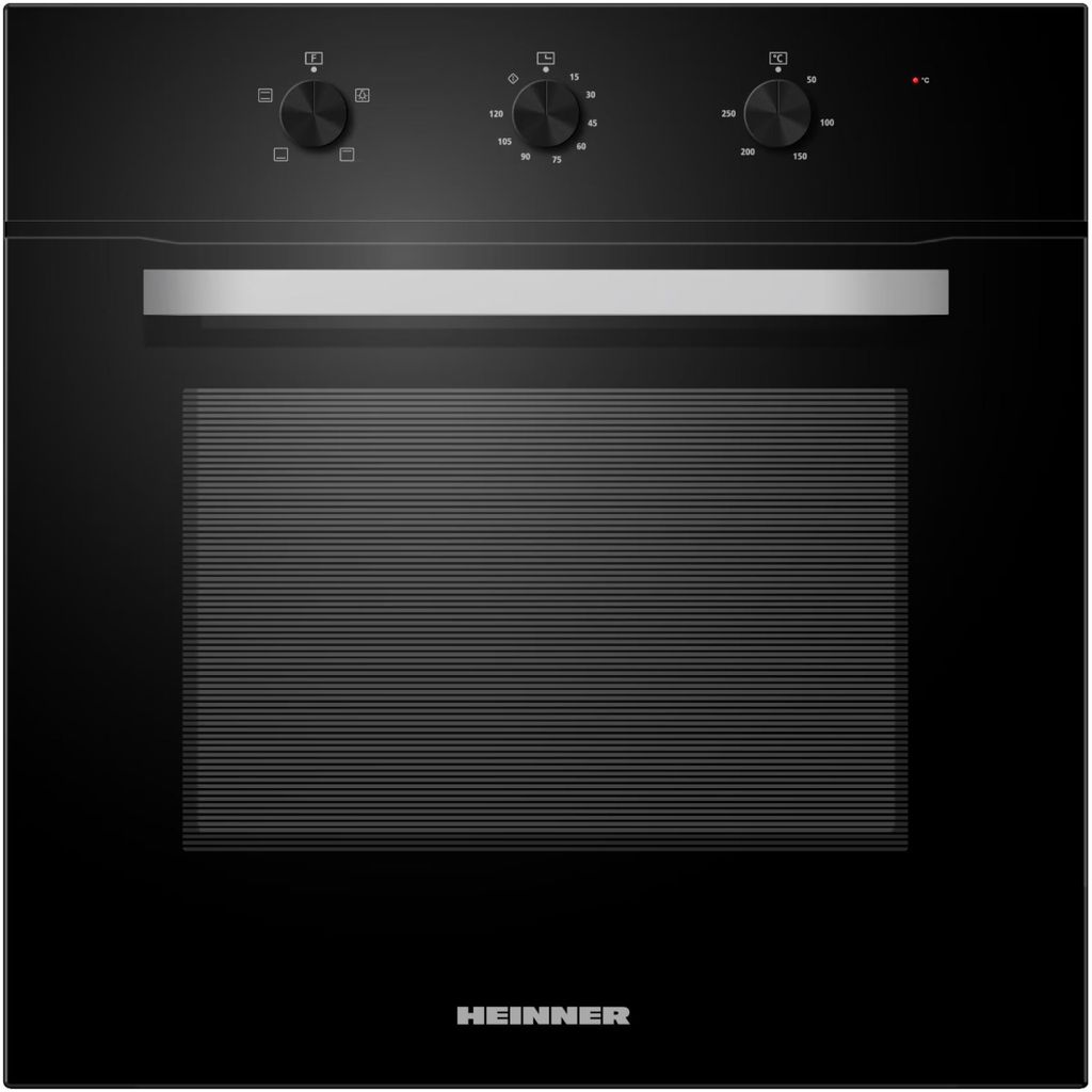 Heinner HBO-M654G-GBK Built-in Oven 70 L, 4 Functions, Hot Air, Grill, Class A, Black