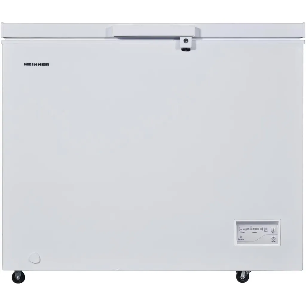 Heinner HCF-287CNHE++ Chest Freezer 287 L, Convertible (Freezer/Refrigerator), Fast Freeze, White