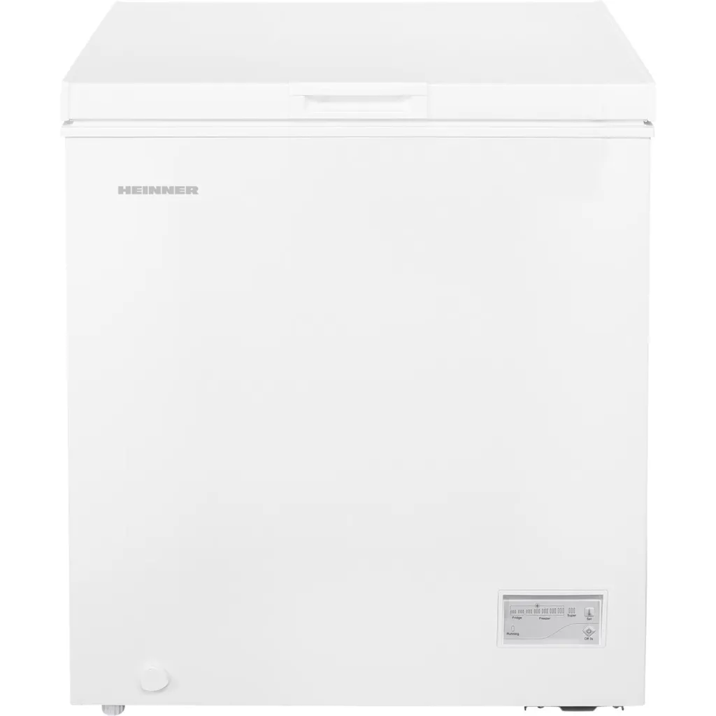 Heinner HCF-HM145CE++ Chest Freezer 142 L, Convertible (Freezer/Refrigerator), Fast Freeze, White