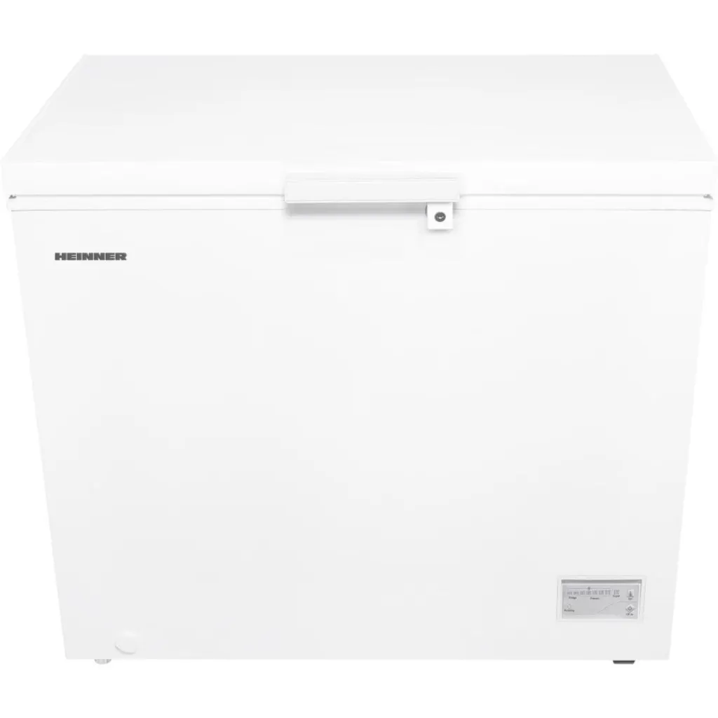 Heinner HCF-HM246INVCD Chest Freezer 246 L, Convertible (Refrigerator/Freezer), LED Display, White