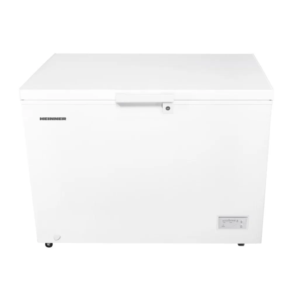 Heinner HCF-HM308INVCD Chest Freezer 308 L, Convertible Freezer/Refrigerator, Display, Lockable