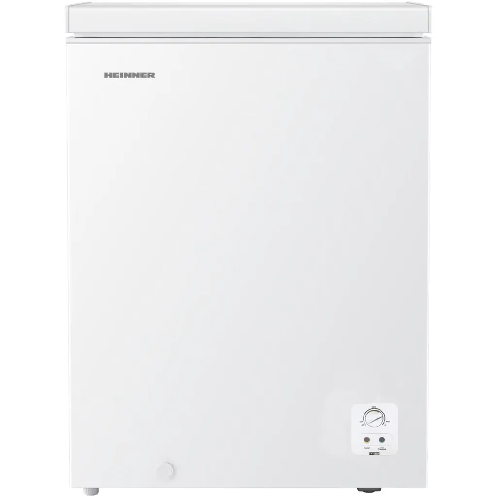 Heinner HCF-HS142E++ Chest Freezer 142 L, Fast Freeze, Mechanical Operation, With 1 Basket, White