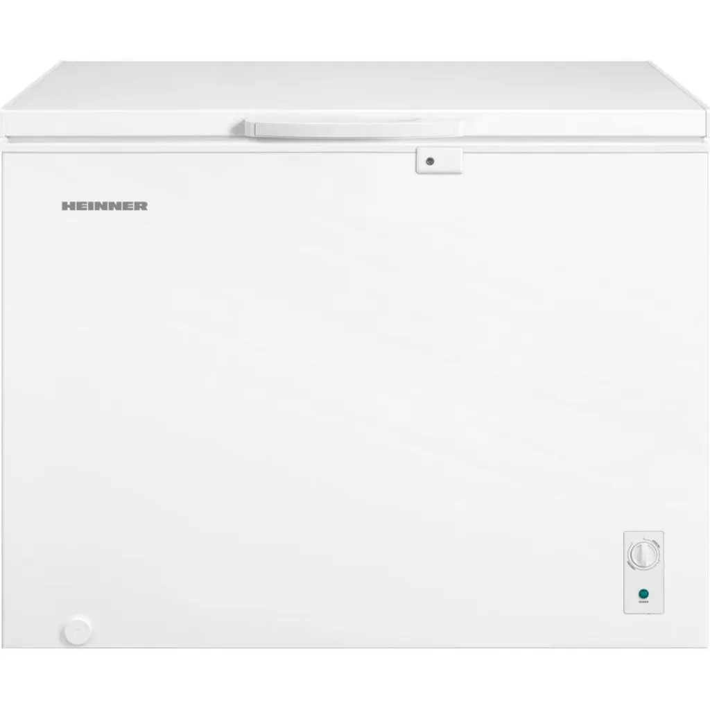 Heinner HCF-M293INVCE++ Chest Freezer 293 L, Convertible (Freezer/Refrigerator), Lockable, White