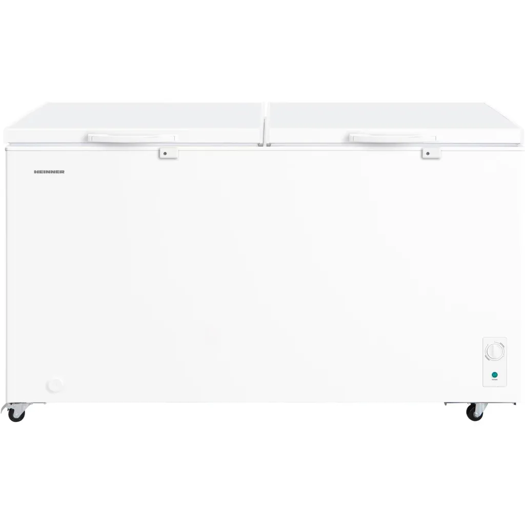 Heinner HCF-M508INVCE++ Chest Freezer 508 L, Convertible (Freezer/Refrigerator), Lockable, White