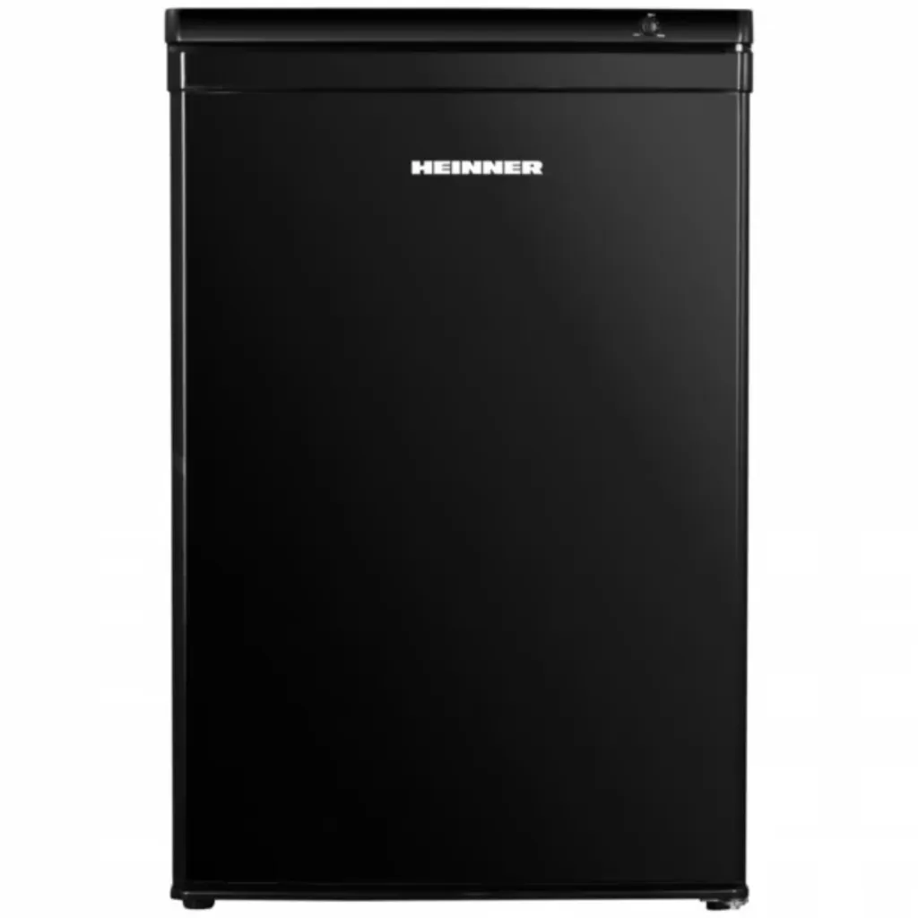 Heinner HFF-HM91BKE++ Tabletop Freezer 91 L, Mechanical Thermostat, Reversible Door, Black