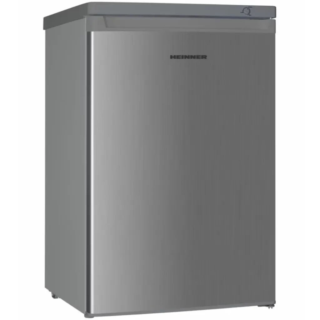 Heinner HFF-HM91SE++ Tabletop Freezer 91 L, Mechanical Thermostat, Reversible Door, Silver