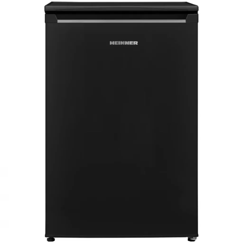 Heinner HFF-V102BKE++ Tabletop Freezer 103 L, Mechanical Thermostat, Reversible Door, Black