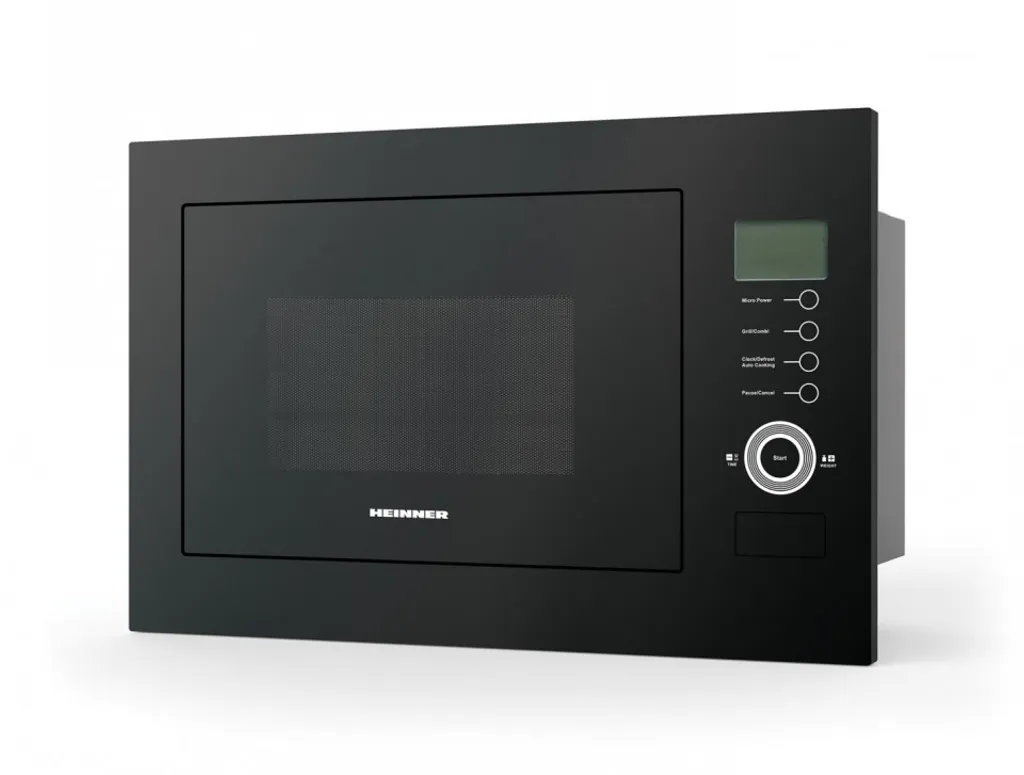 Heinner HMW-25BIGBK Built-in Microwave Oven 25 L, 900 W, Grill 1000 W, Touch Control, Black