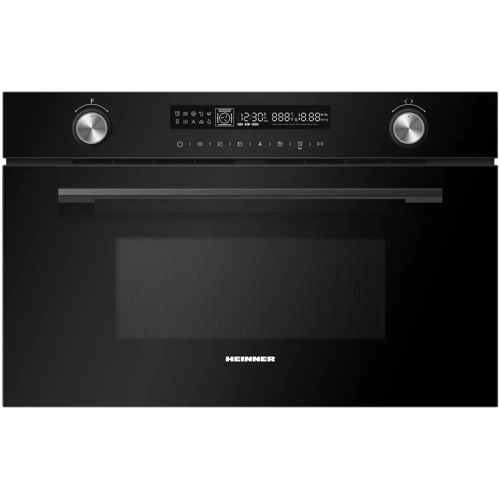 Heinner HMW-MDBI34CTBK Built-in Combination Microwave 25L, 900W, Grill 1000W, Touch Control, Black