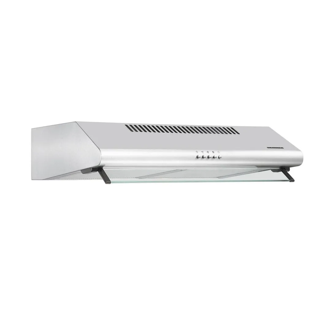 Heinner XCH-450S Under-cabinet extractor hood 60 cm, 326.4 m³/h, 3 speeds, 60 W, 1×2 W LED, silver