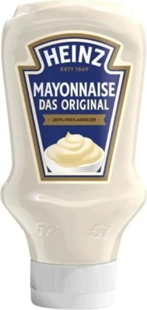 Heinz Simply Delicious Mayonnaise Upside Down Bottle (495 ml)