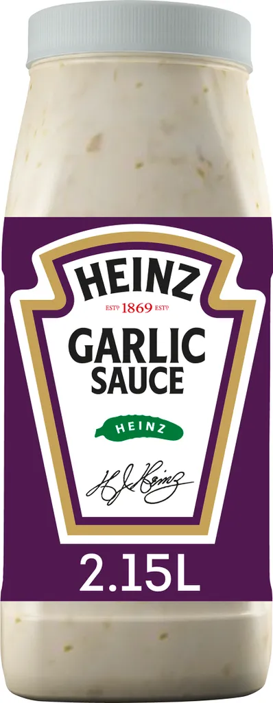 Heinz Garlic Sauce, thick, sweet, sour, spicy, 2150ml
