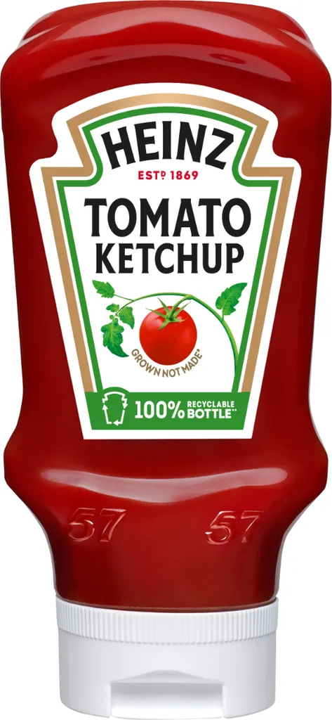 Heinz Tomato Ketchup Squeeze Upside Down Bottle Fruity Spicy 460g