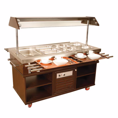 CombiSteel Hot buffet, GN 4/1 - 1400 x 800 x 850 mm
