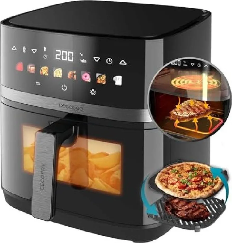 Cecotec Cecofry&Grill Duoheat 8000 hot air fryer, 2200 W, 8 L