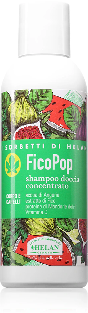 Helan I SORBETTI DI HELAN FicoPop Concentrated Shower Shampoo Shower Gel & Shampoo 2 in 1