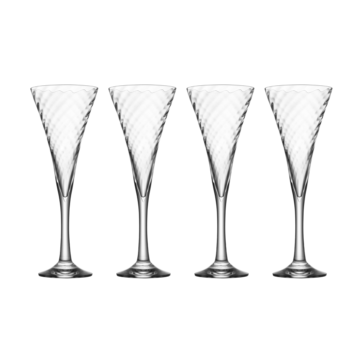 Orrefors Helena champagne glass 25 cl 4er pack