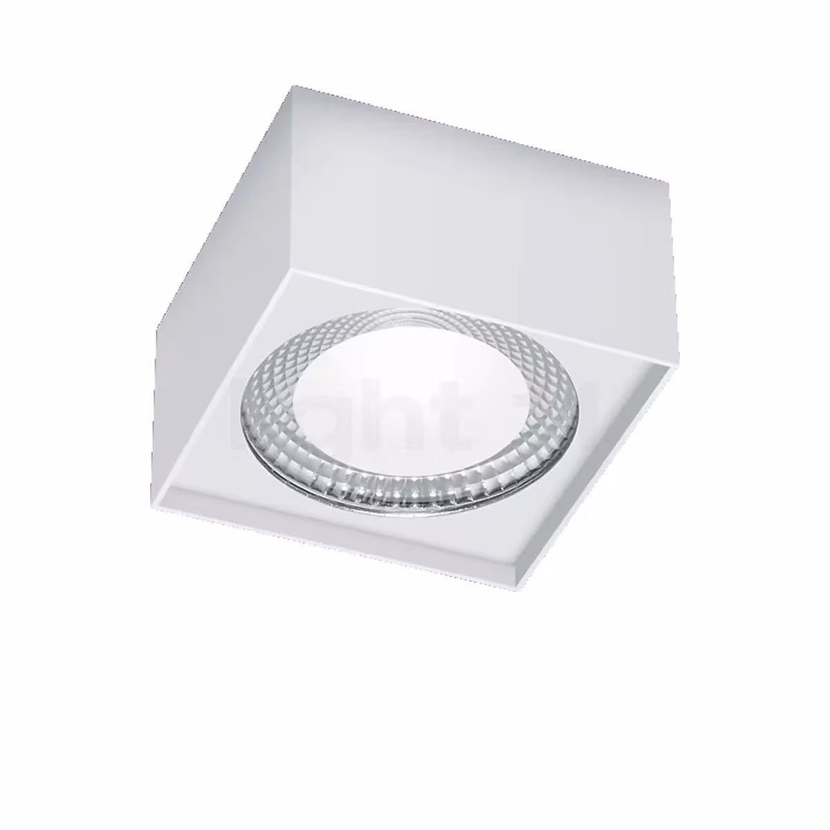 Helestra surface-mounted light Kari 12/12/7 cm, White