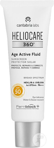 Heliocare 360° Age Active Fluid SPF 50+ Tube 50ml