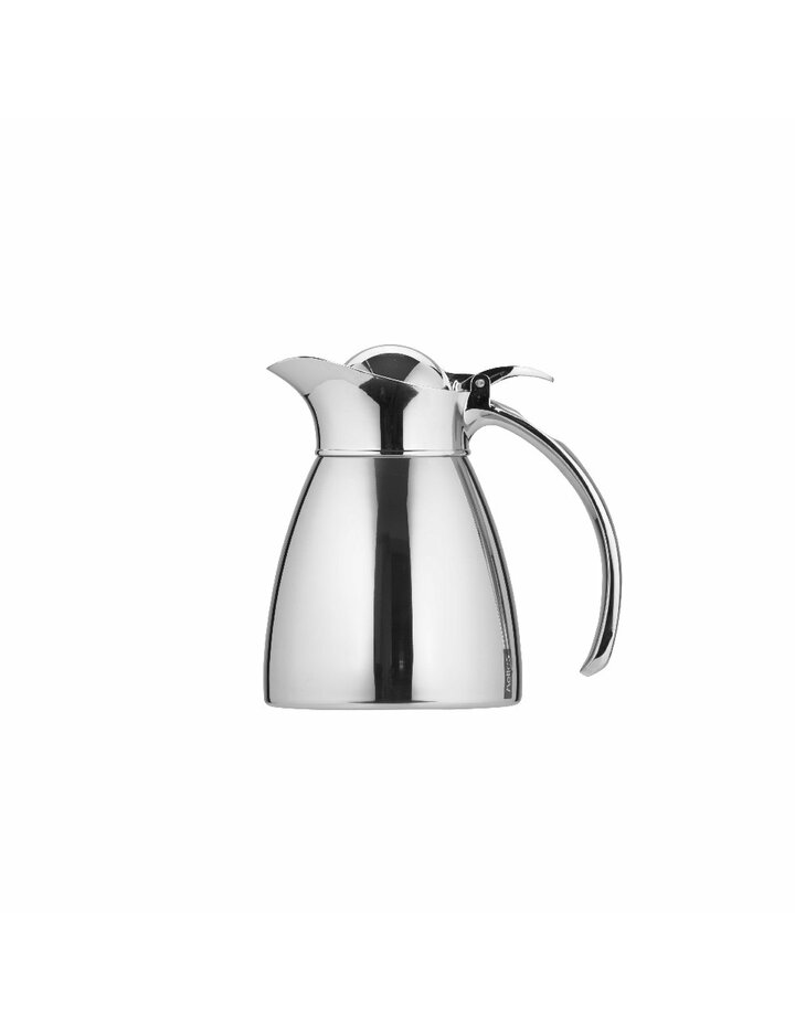 Helios Brilliant Stainless Steel Insulated Jug 0.3 L Hinged Lid