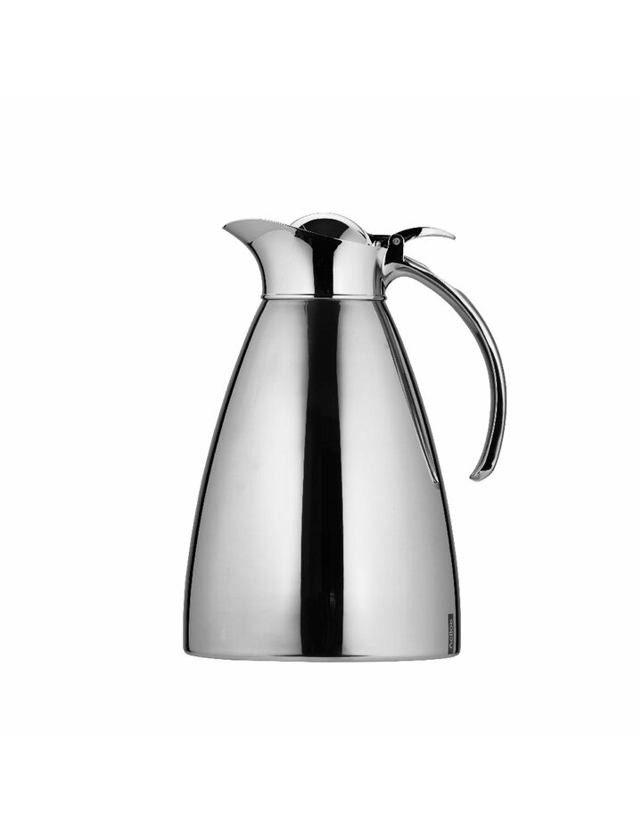 Helios Brilliant Stainless Steel Insulated Jug 1.5 L Hinged Lid