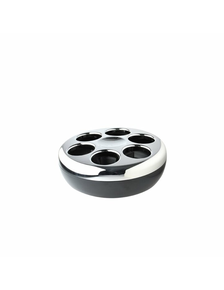 Helios Pure Bottle Cooler Black / Chrome