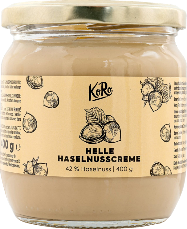 KoRo Helle Haselnusscreme