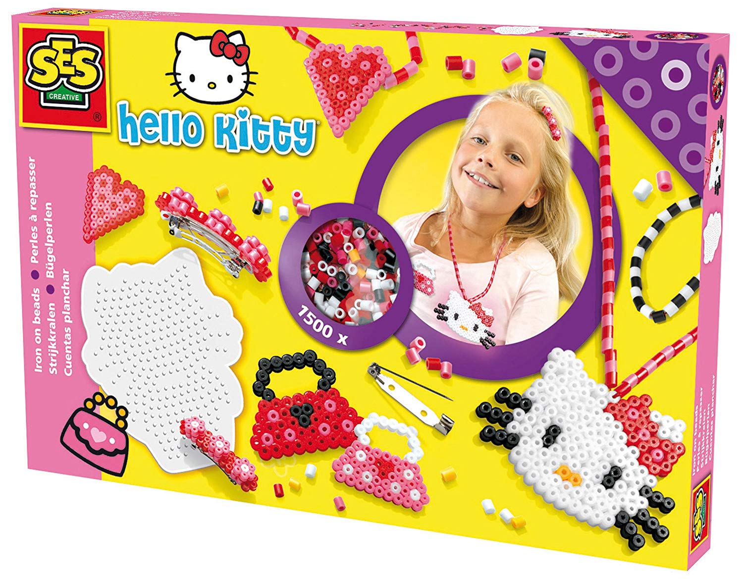 SES Creative Hello Kitty Beads Jewellery Gift Set