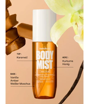 HelloBody Body Mist Vanilla Muse