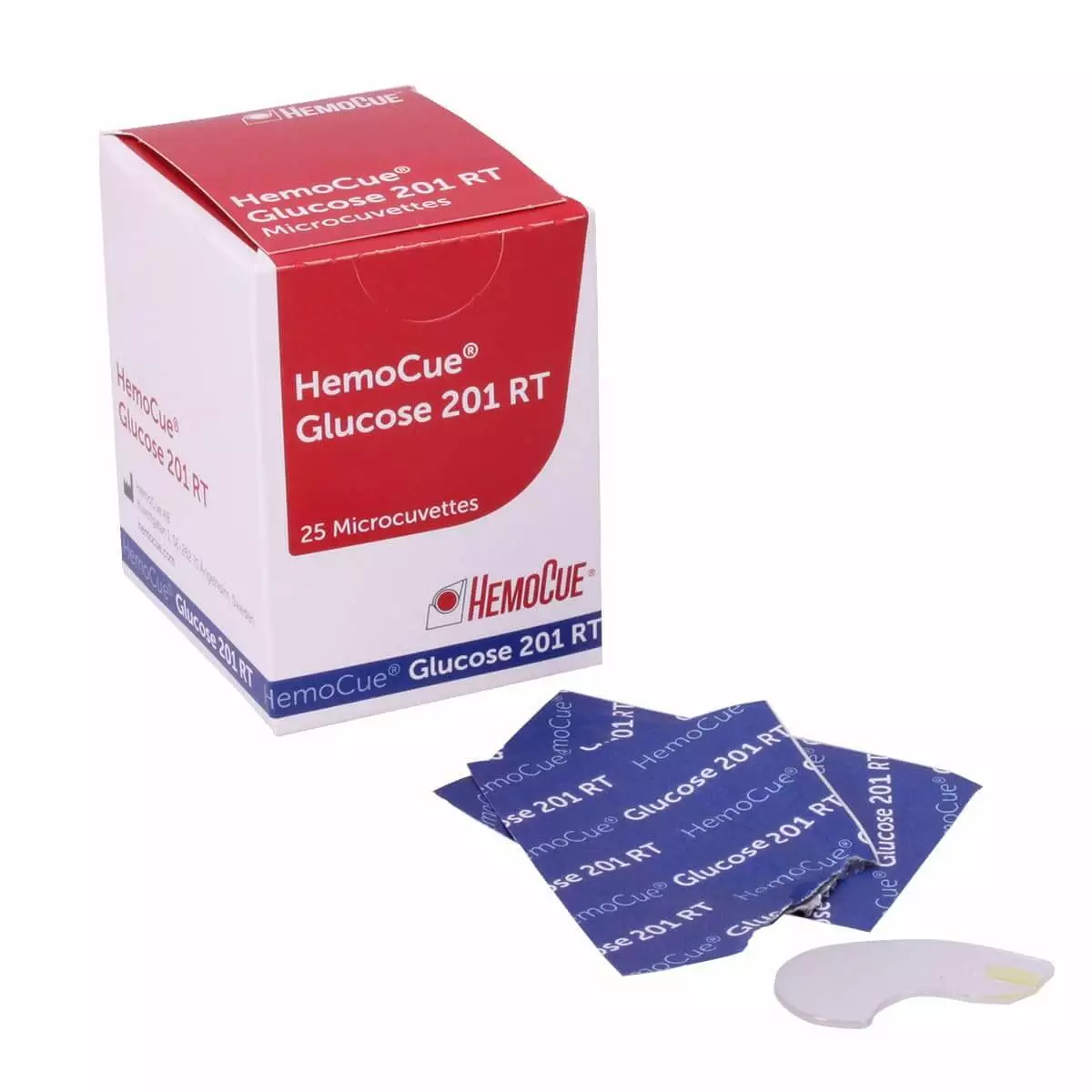 HemoCue Glucose 201 RT microcuvettes, 100 pieces