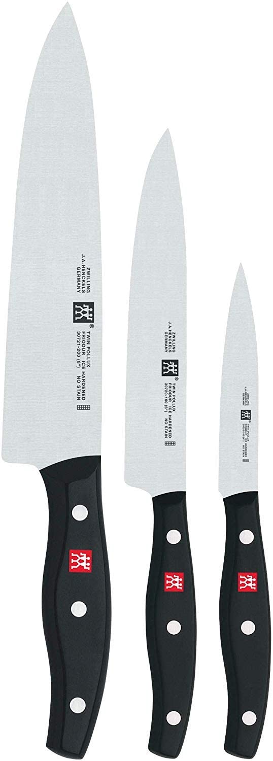ZWILLING Kitchen Knife, Blade Length: 13 cm, Wide Blade, Rust-free Special Steel/Plastic Handle, Twin Pollux