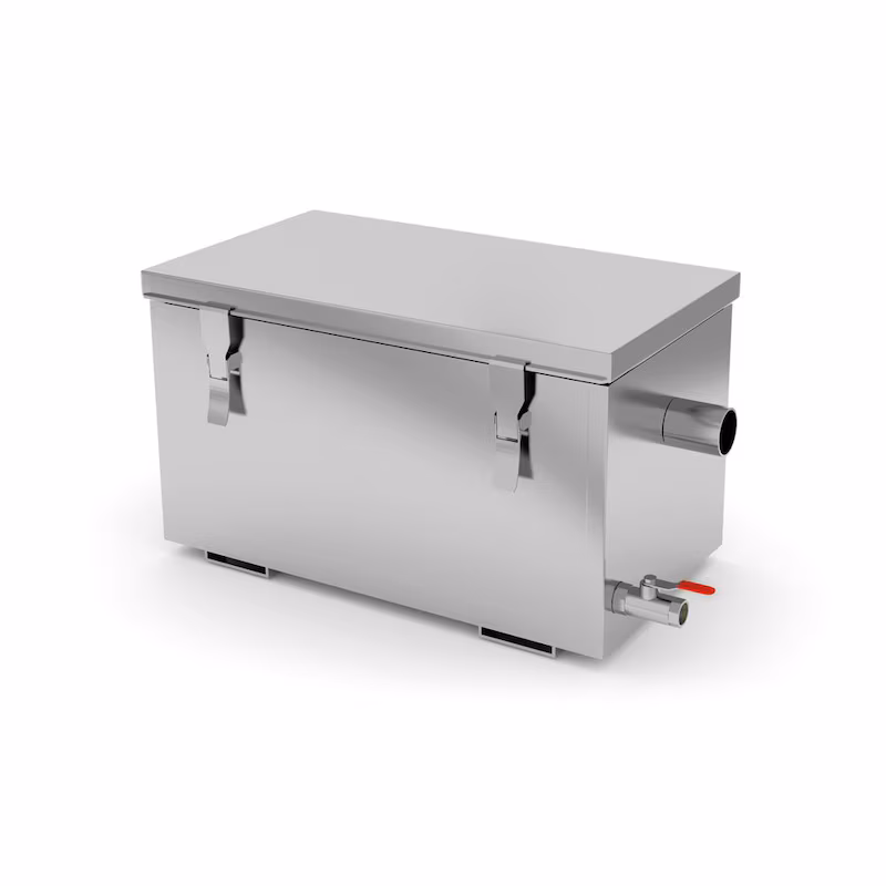 Hendi grease separator Profi Line with 300l/h and 30 liters made of stainless steel