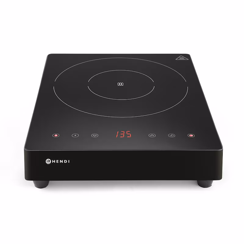 Hendi Induction Cooker Kitchen Line 1 Zone with 10 power levels up to 240°C and 3500W