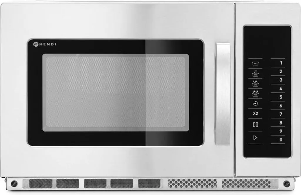 HENDI Microwave Oven, programmable 1800W, 34L, 230V/3000W, 572x520x(H)363mm