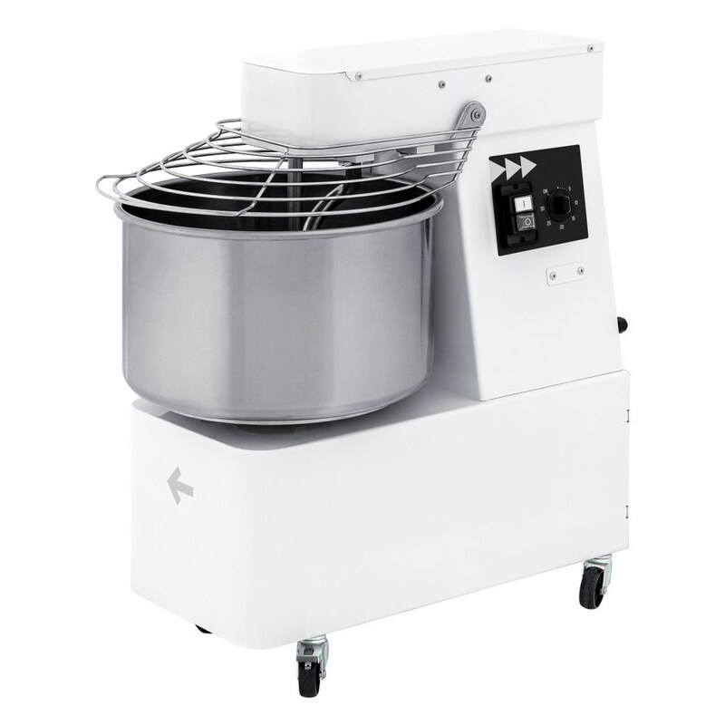 HENDI spiral mixer with fixed bowl 22 L, 56 kg/h, 22L, 400V/1100W, 385x670x(H)725mm