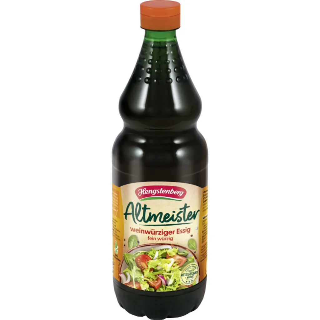 Hengstenberg Altmeister Vinegar vegan gluten-free PET bottle 750ml