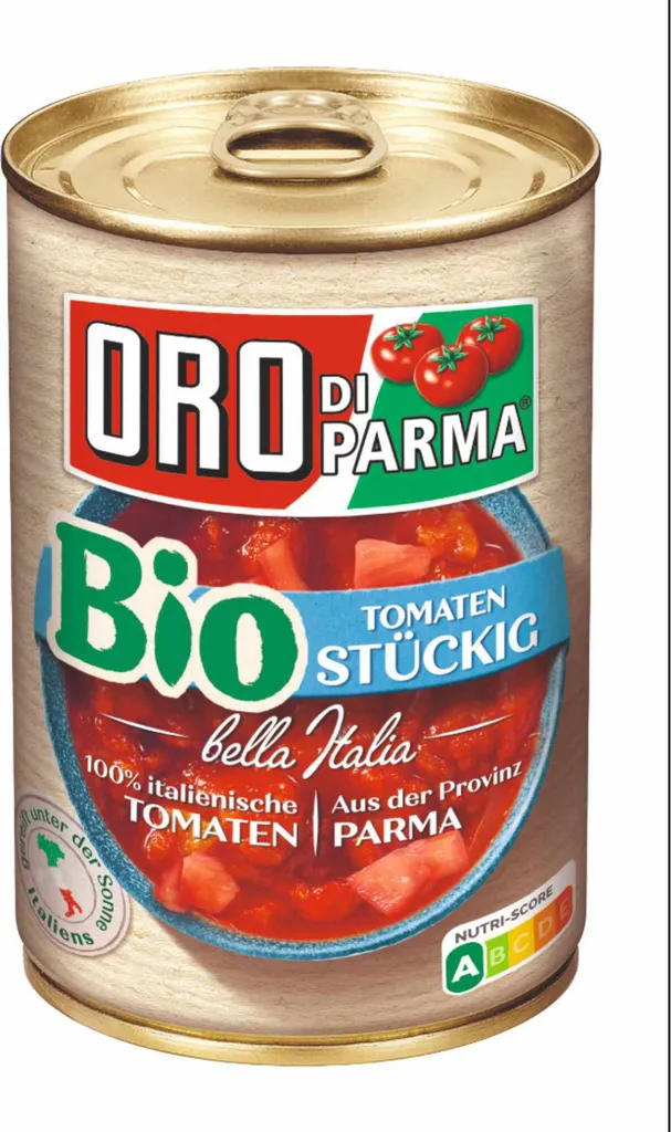 Hengstenberg Oro di Parma diced tomatoes in sauce 425ml
