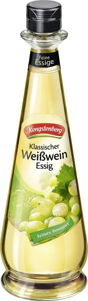 Hengstenberg White Wine Vinegar Exquisite Harmony in a Bottle 500 ml