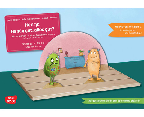 Henry: Phone good, everything good? Game pieces for the story track