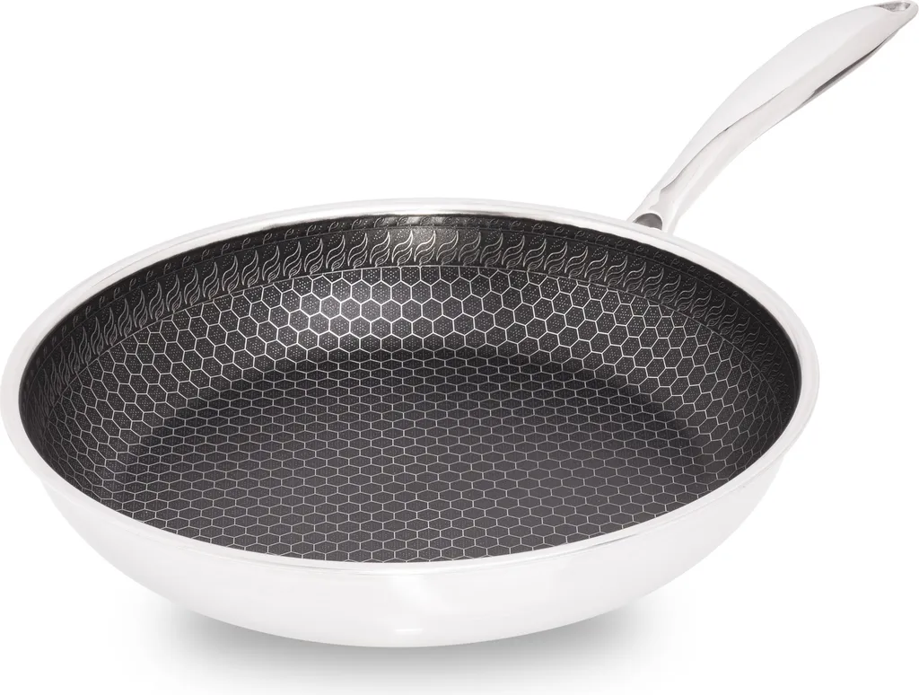 Henssler Quick Number Stainless Steel Pan, 24cm