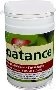Restaxil Hepatance dietary supplement 60 capsules