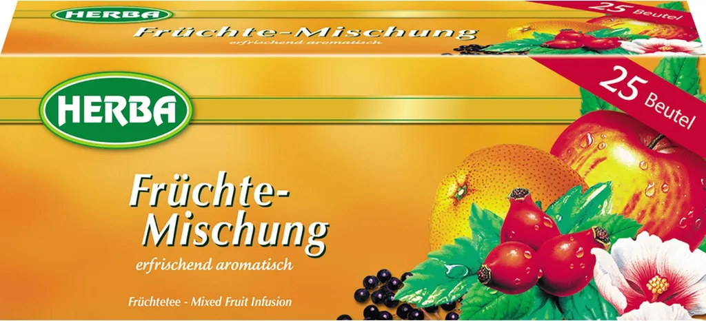 Teekanne Herba Fruit Mix Refreshing Aromatic Fruit Tea 50g