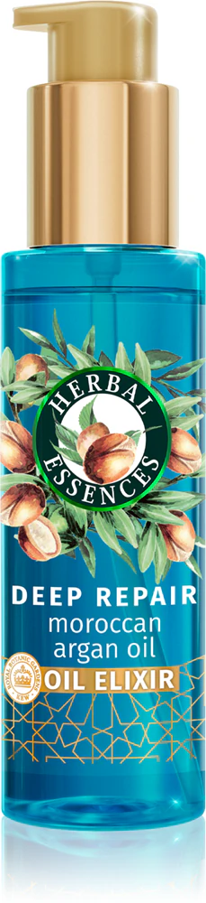 Herbal Essences Deep Repair Moroccan Argan Oil leave-in elixir for damaged and brittle hair, 95 ml