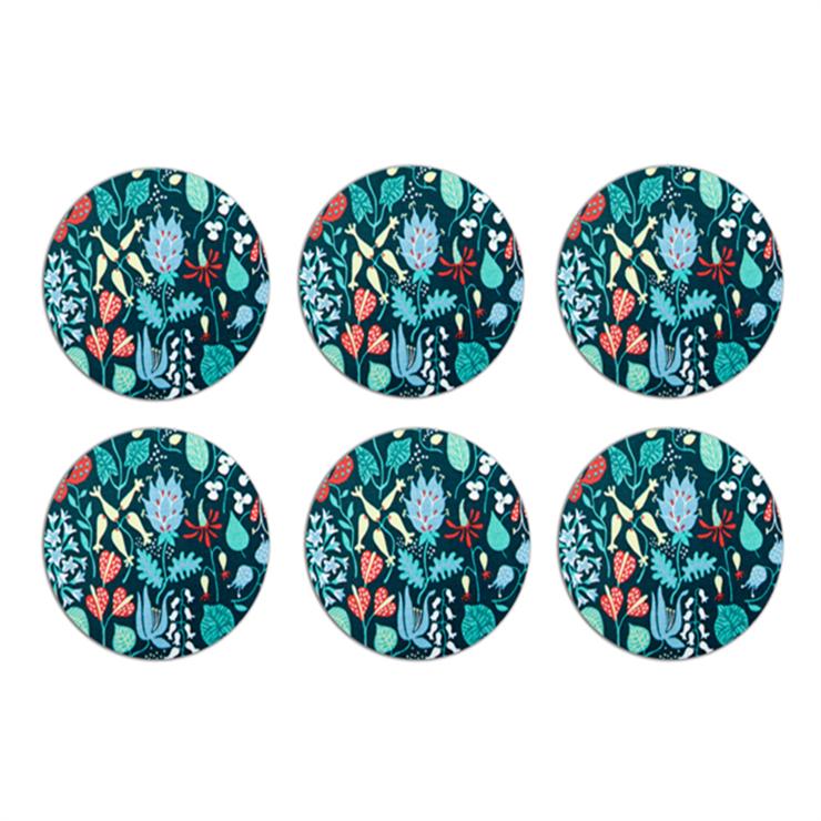 opto-design Herbarium Coaster 6 Pack
