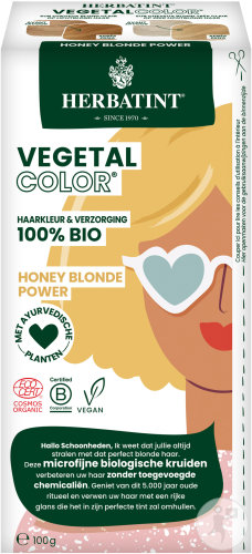 Herbatint Vegetal Color Tint Hair Care Pure Caramel Power 100g