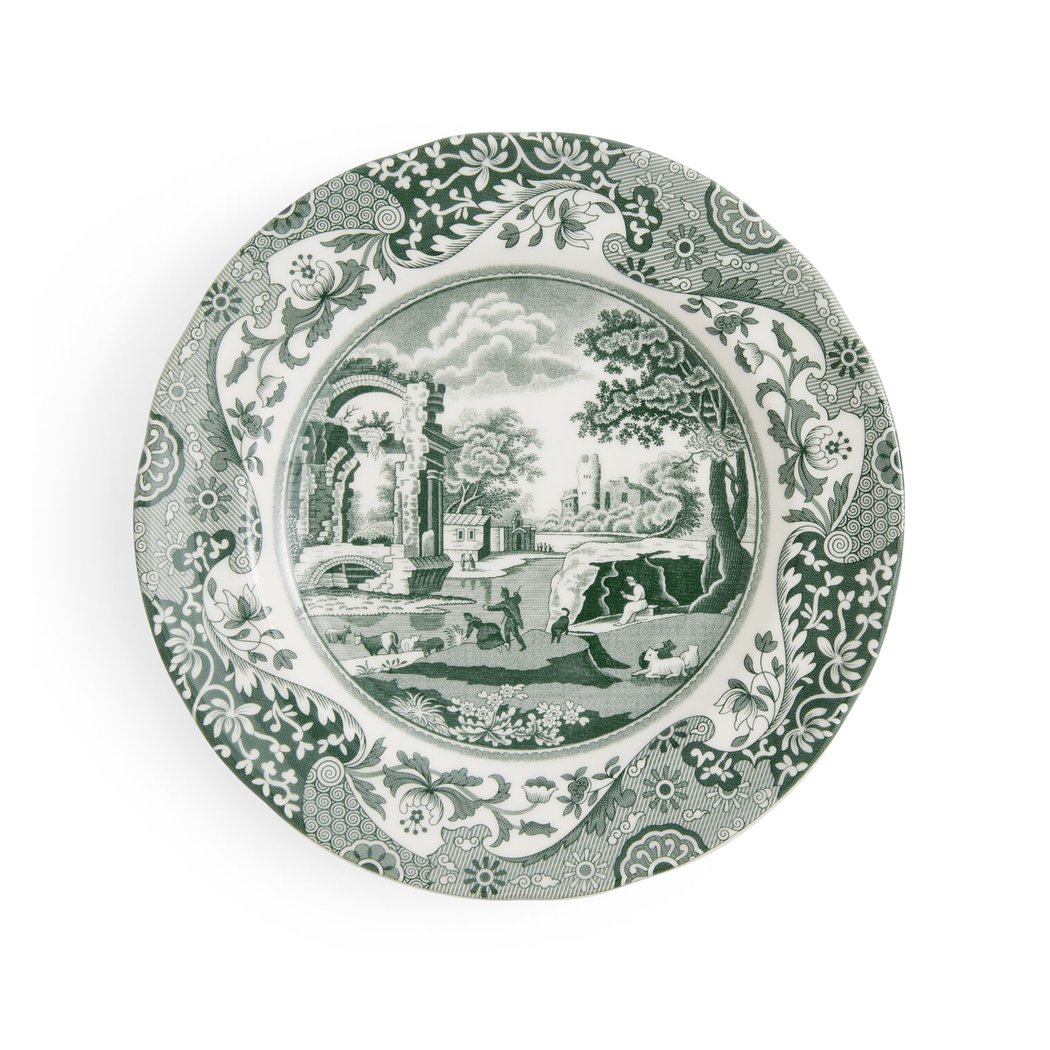 Heritage Green Italian Plate