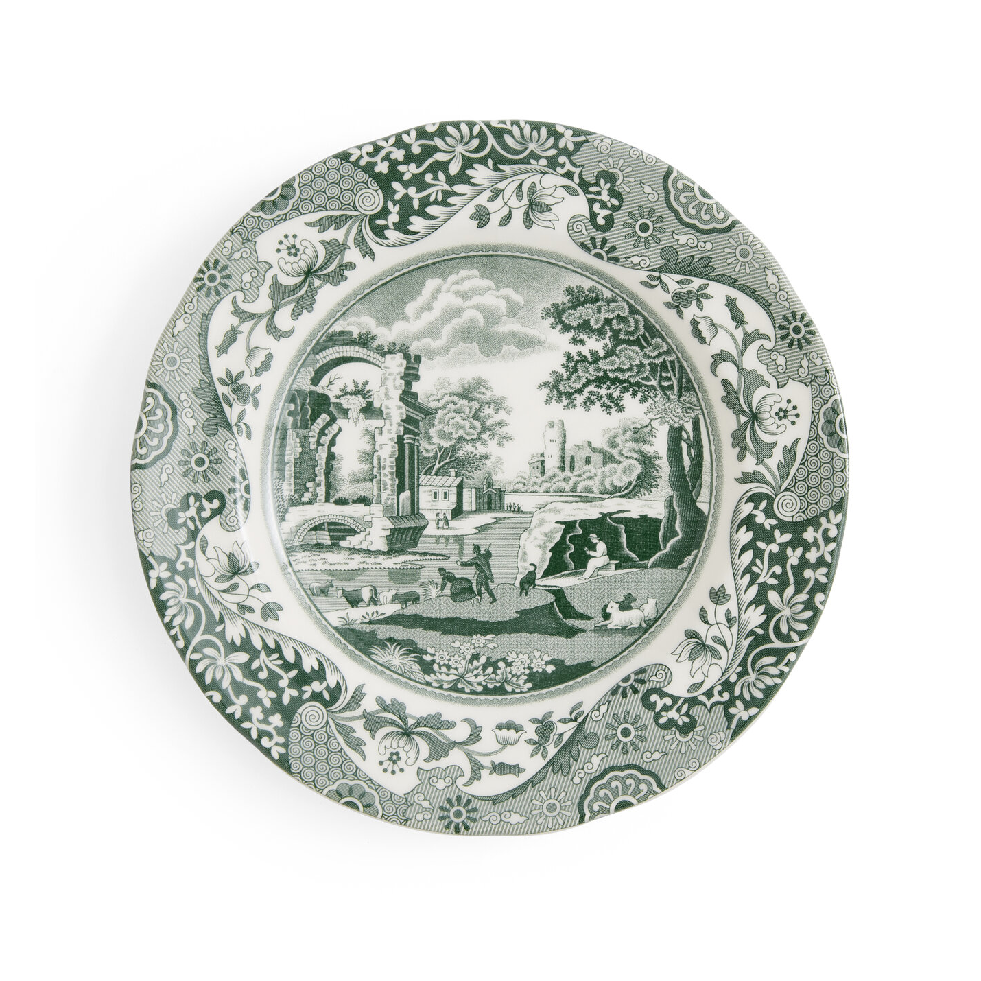 spode Heritage Green Italian Plate