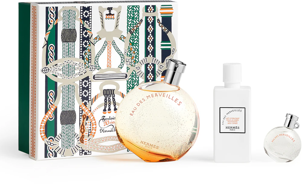 Hermas HERMÈS Eau des Merveilles Christmas limited edition gift set for women